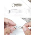 thumbnail image 2 of jesticaly Pet ID Tag Silver Contact Information Identity Label Rustproof Tube Collars Puppy Kitten Outdoors Travel Small, 2 of 6