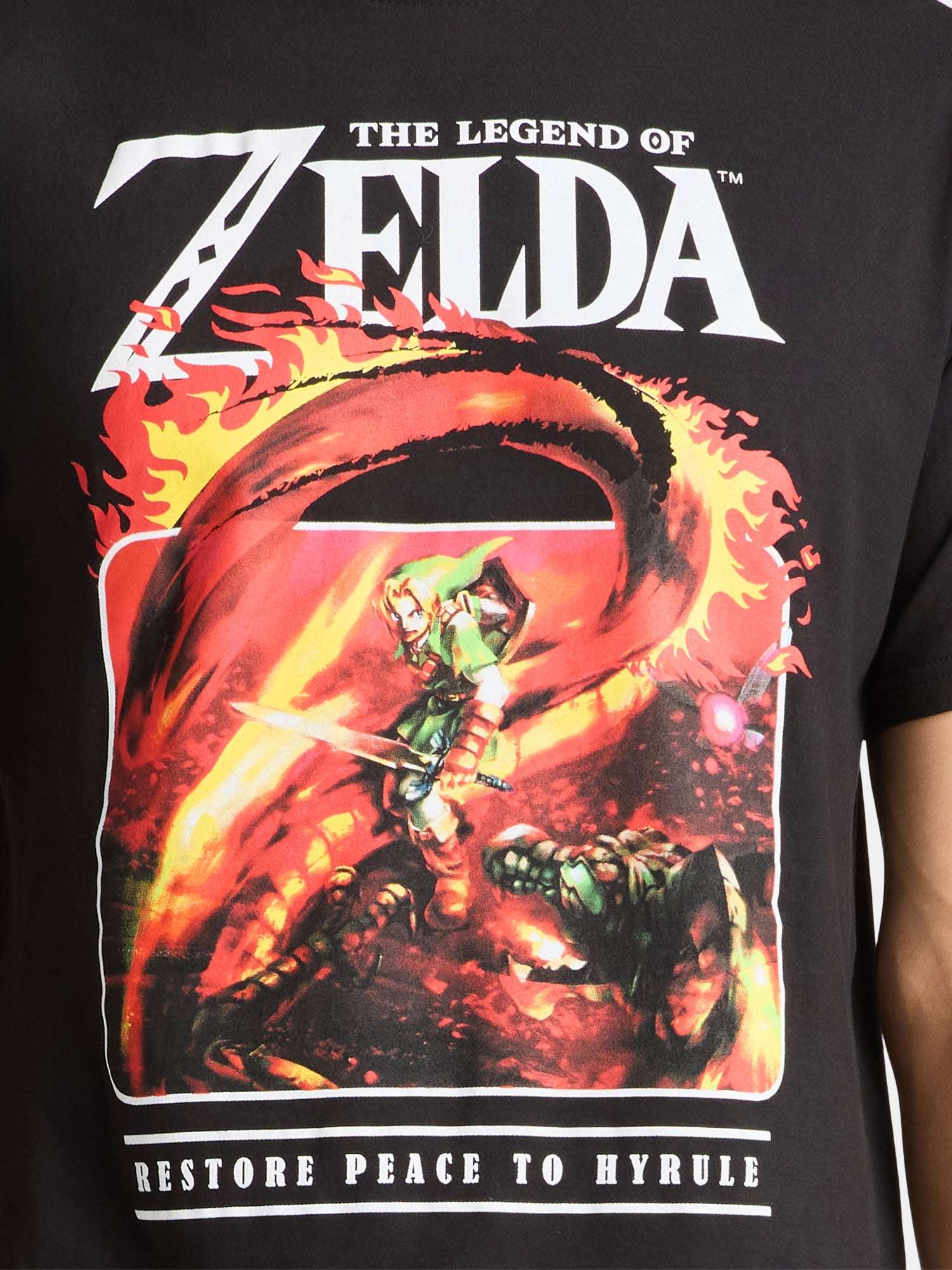 The Legend of Zelda Men's & Big Men's Graphic Cotton T-Shirt, Sizes S-3XL