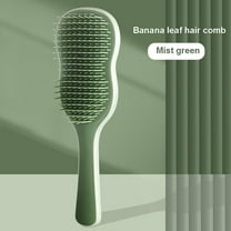 Banana Leaf Hair Brush for Long Hair Detangling Styling Massage Air Cushion Comb Women Men Home Salon Use