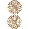 thumbnail image 3 of Apliques de madera creativos, material de madera natural para proyectos de renovación de muebles, patrones de tallado exquisitos, apliques de múltiples aplicaciones, decoración elegante de muebles (2, 3 of 5
