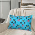 thumbnail image 5 of Gukieu pirate Octopus Print Plush Pillow Cover, Hidden Zipper Pillow Protector without Pillow Core, Suitable for Bedroom, Office, Car Decoration-20"x30", 5 of 6