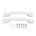 thumbnail image 1 of Camp'N -2 Piece- All Weather Plastic Grab Handle - Entry Door Assist Bar for RV, Trailer, Camper, Motor Home, Cargo Trailer, Boat-OEM Replacement (White 2-Piece), 1 of 10