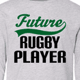 thumbnail image 4 of Inktastic Future Rugby Player Long Sleeve Youth T-Shirt, 4 of 5