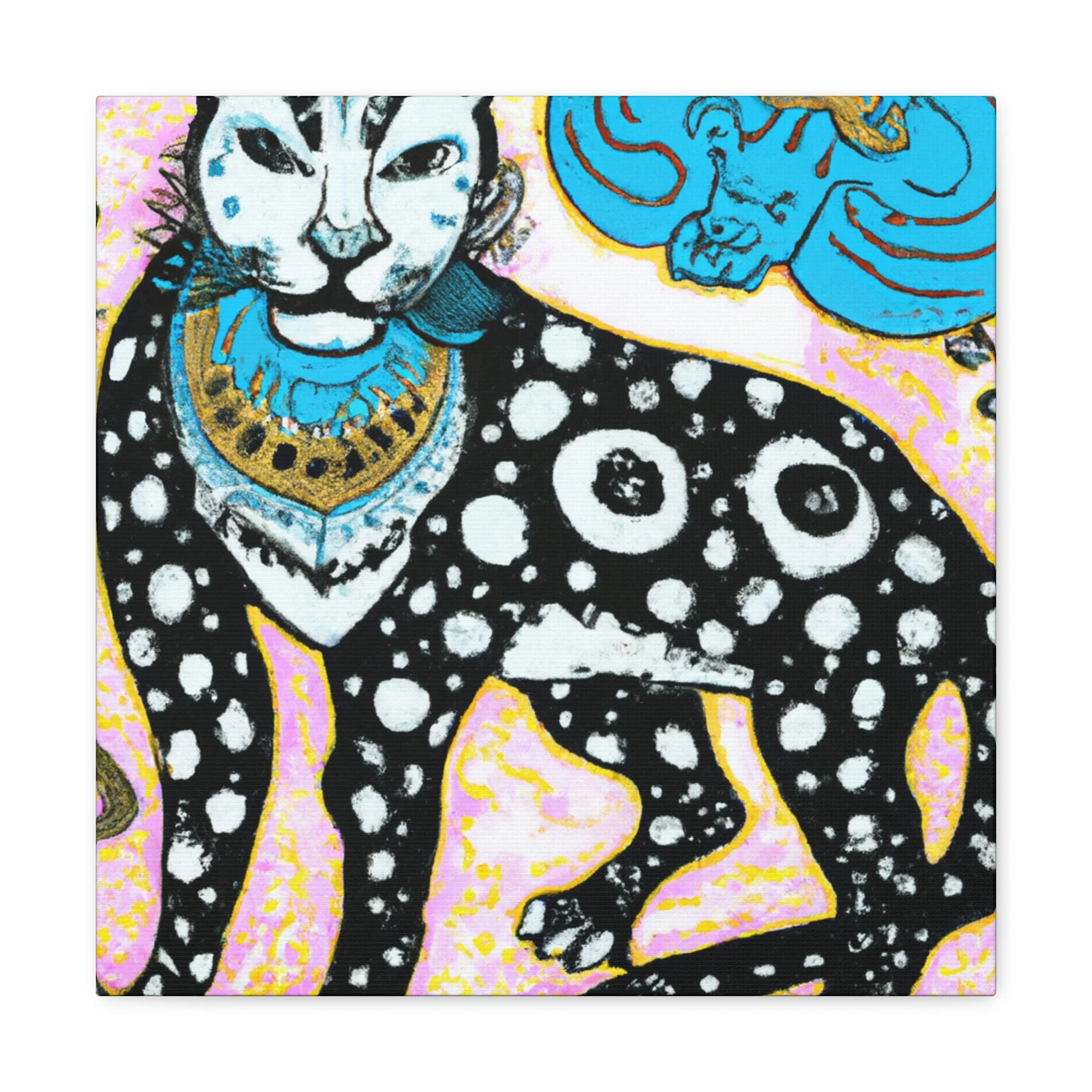 Majestic Clouded Leopard Canvas Walmart