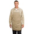 thumbnail image 1 of A520 Full Length Apron, Khaki - One Size, 1 of 1