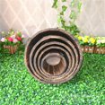 thumbnail image 2 of JUNWELL4 PCS Biodegradable Flower Pots Large Plant Vase for Garden High Standing Planter, 2 of 6