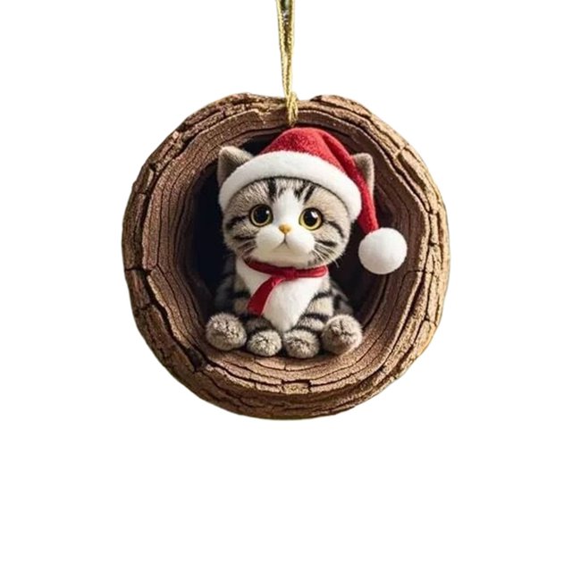 Gkeoshab Hangs Animal Christmas Decorations Cute Puppy Christmas Decorations 4 Animal Christmas Decorations Christmas Tree Decorations Animal Lovers Home & Garden