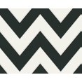thumbnail image 1 of Noir et Blanc 2, Cercles de Rayures Folles Modernes Blanc, Rouleau de Papier Peint Noir, 1 of 3