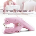 thumbnail image 3 of Household Ergonomic Desktop Mini Handheld Double Thread Beginner Travel Tool Portable Needlework Electric Sewing Machine, 3 of 5