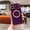 Darkpurple, variant on Electroplated Case For iPhone 17 Pro Max, Cute Gold Heart Magnetic Cover Compatible with MagSafe, Full Camera Lens Protection Shockproof Soft TPU Slim Phone Case for Women Girls,Purple