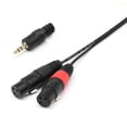 thumbnail image 4 of Divisor de Cable CUTICAT 3.5 a 2 XLR para Dispositivos Electrónicos, 4 of 7