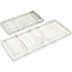 thumbnail image 1 of Bathroom Counter Tray, 11.8" Silicone Vanity Tray, Kitchen Sink Soap Tray for Dish Holder Dispenser Countertop Toilet Tank Desk Organizer Black, 1 of 5