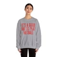 thumbnail image 4 of Netball Sweatshirt Gifts Crew Neck Shirt Long Sleeve Unisex, 4 of 7