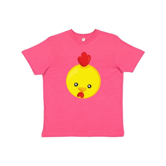 Inktastic Cute Chicken, Baby Chicken, Chick, Rooster Youth T-Shirt