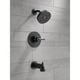 thumbnail image 3 of Kit de Molduras de Tina y Ducha Delta Faucet Trinsic Bronce Champaña con Cabezal H2Okinetic, 3 of 4