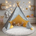 thumbnail image 2 of SARAG Super Fluffy Circle Rugs,4x4ft Circle Rug for Living Room Fuzzy Plush Rug for Nursery Room,Cream White, 2 of 8