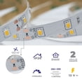 thumbnail image 2 of Tira flexible de LED 2835 SMD 12V IP20: uso interior, 60 LED/M blanco cálido Tlapps H-TLED-60-2835, 2 of 8