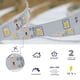 thumbnail image 2 of Tira flexible de LED 2835 SMD 12V IP20: uso interior, 60 LED/M luz de día Tlapps H-TLED-60-2835, 2 of 8