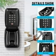 thumbnail image 3 of Key Lock Box for Outside, Waterproof Wall Mount Key Lock Box for House Key, 3 of 11