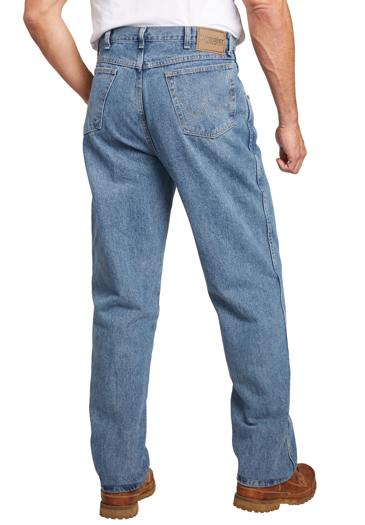 Wrangler Men's Big & Tall  Relaxed Fit Classic Jeans - image 3 of 6