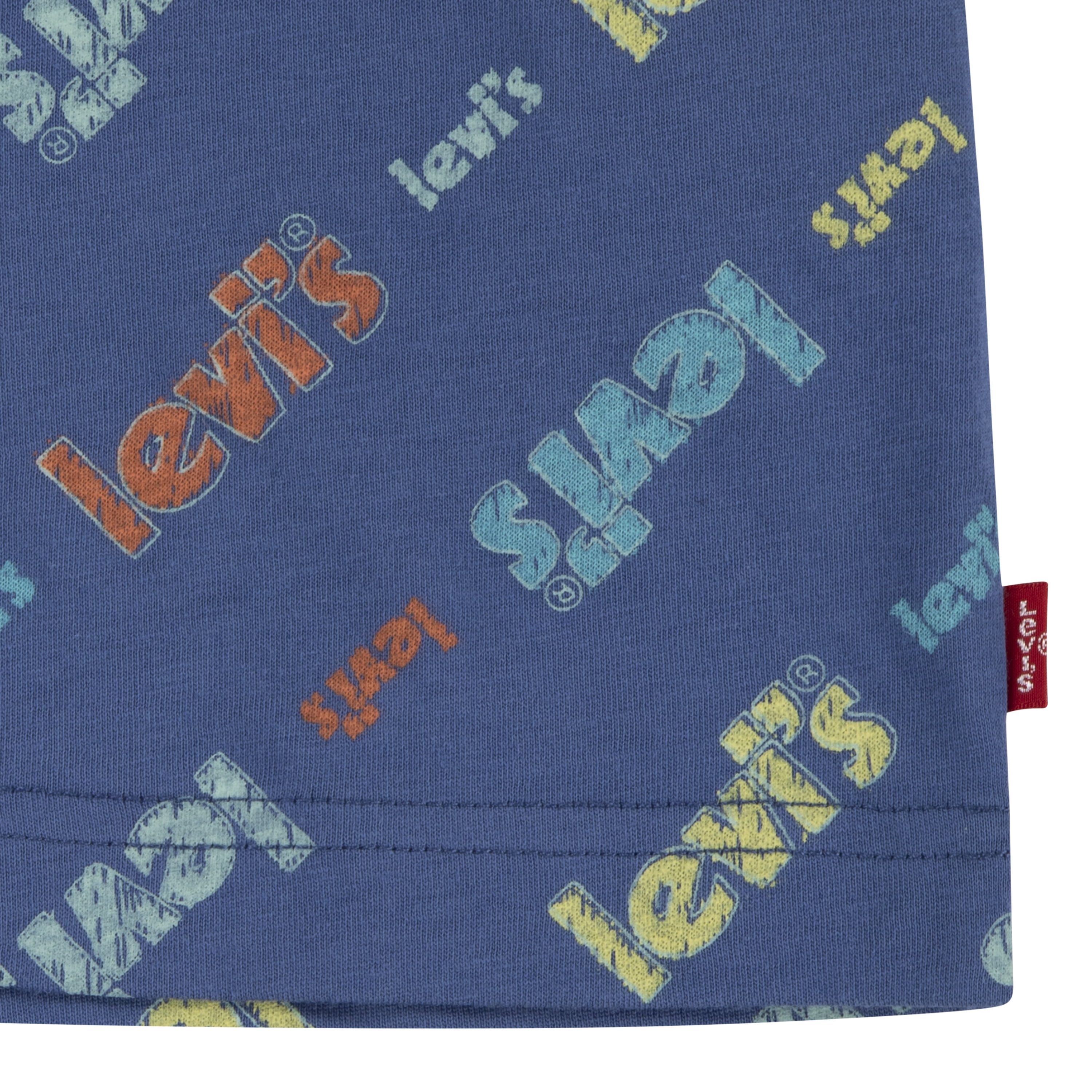 Levi's Toddler Boys Poster Logo Shortall Set, Sizes 2T-4T