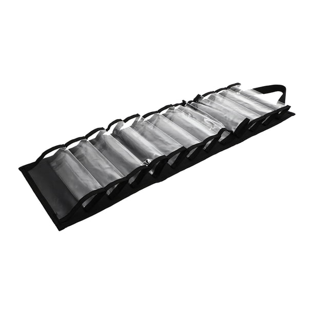 unbranded 1Ud Soporte Colgante Negro Para Almacenamiento De De Vinilo Con Tela Oxford Resistente E Impermeable