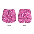 thumbnail image 3 of Rateoe cherry Printed 2 in 1 Women's Workout Shorts for Athletic Gym Running Shorts with Phone Pockets-XX-Large, 3 of 7