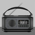 thumbnail image 4 of Dsscvnef 12000mAh Solar Hand Crank Radio | All Round Outdoor Power Balancing Emergency and Entertainment, 4 of 8
