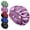 Purple, variant on Double Layer Satin Bonnet for Men&Women Reduce Friction Prevent Frizz,Soft Sleep Cap for Natural Curly Hair