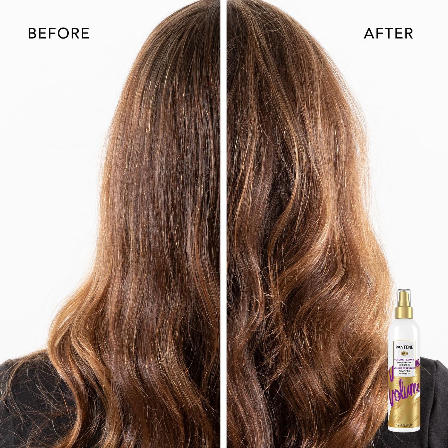 PANTENE Pro-V Volume Texture Hair Spray, 252 mL