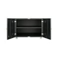 thumbnail image 5 of Mobile Copier Cabinet 2-door Steel Rolling Printer Stand With Storage Metal File Cabinet With 360 Degree Rotation Wheels For Office, 5 of 9