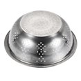 thumbnail image 6 of Uxcell Stainless Steel Vegetable Washing Bowl Colander Silver Tone 20cm Dia, 6 of 7