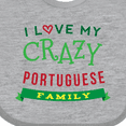 thumbnail image 4 of Inktastic Portuguese Family Reunion Funny Boys or Girls Baby Bib, 4 of 4