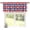 4th of July Checkered, variant on Valentine&amp;apos;s Day Red Truck Kitchen Valance Curtain 54x18, Valentines Love Heart Curtain for Small Window Farmhouse Window Treatment Rod Pocket Cafe Valance for Living Room Bathroom Decor
