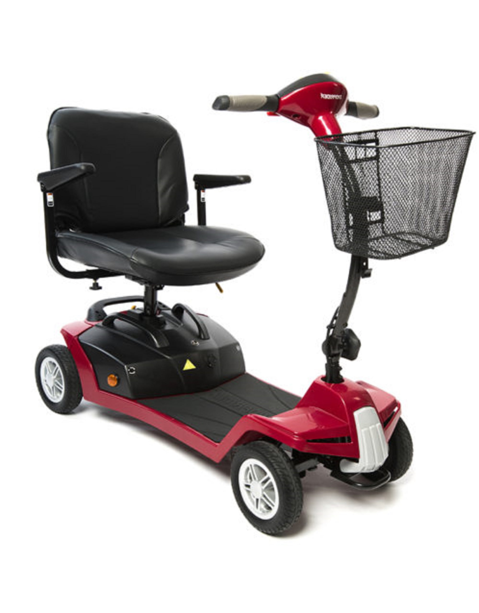 Shoprider Escape Portable Travel Scooter 4Wheel Burgundy