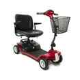 thumbnail image 1 of Shoprider - Escape - Portable Travel Scooter - 4-Wheel - Burgundy, 1 of 7