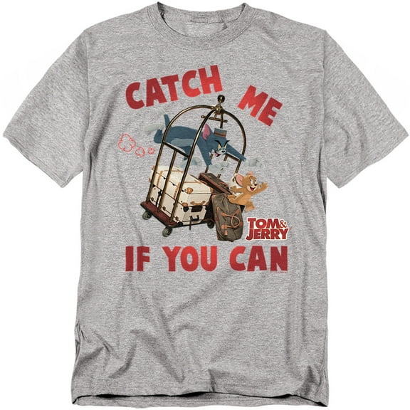 Tom And Jerry Movie T-Shirt Catch Me If You Can Unisex Graphic Tee For Men & Women