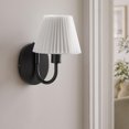 thumbnail image 1 of Lámpara de pared Modway Wave, 16 x 19 x 22 cm, color negro moderno, 1 of 9