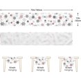 thumbnail image 5 of Christmas Table Runner 72 Inches Long Xmas Snowflakes Dining Table Farmhouse Christmas Decorations Indoor Home Decor, 5 of 6