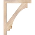 thumbnail image 3 of Ekena Millwork 3 1/2"W x 32"D x 40"H Imperial Block Smooth Bracket, Douglas Fir, 3 of 4