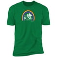 thumbnail image 6 of The King is Coming Men’s Premium Short Sleeve Tee Shirt, 6 of 11
