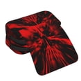 thumbnail image 4 of Kdxio The Red Head Skull for Double Compartment Pen Case Oxford Organizer with Zipper Pockets for Students Artists, 4 of 7