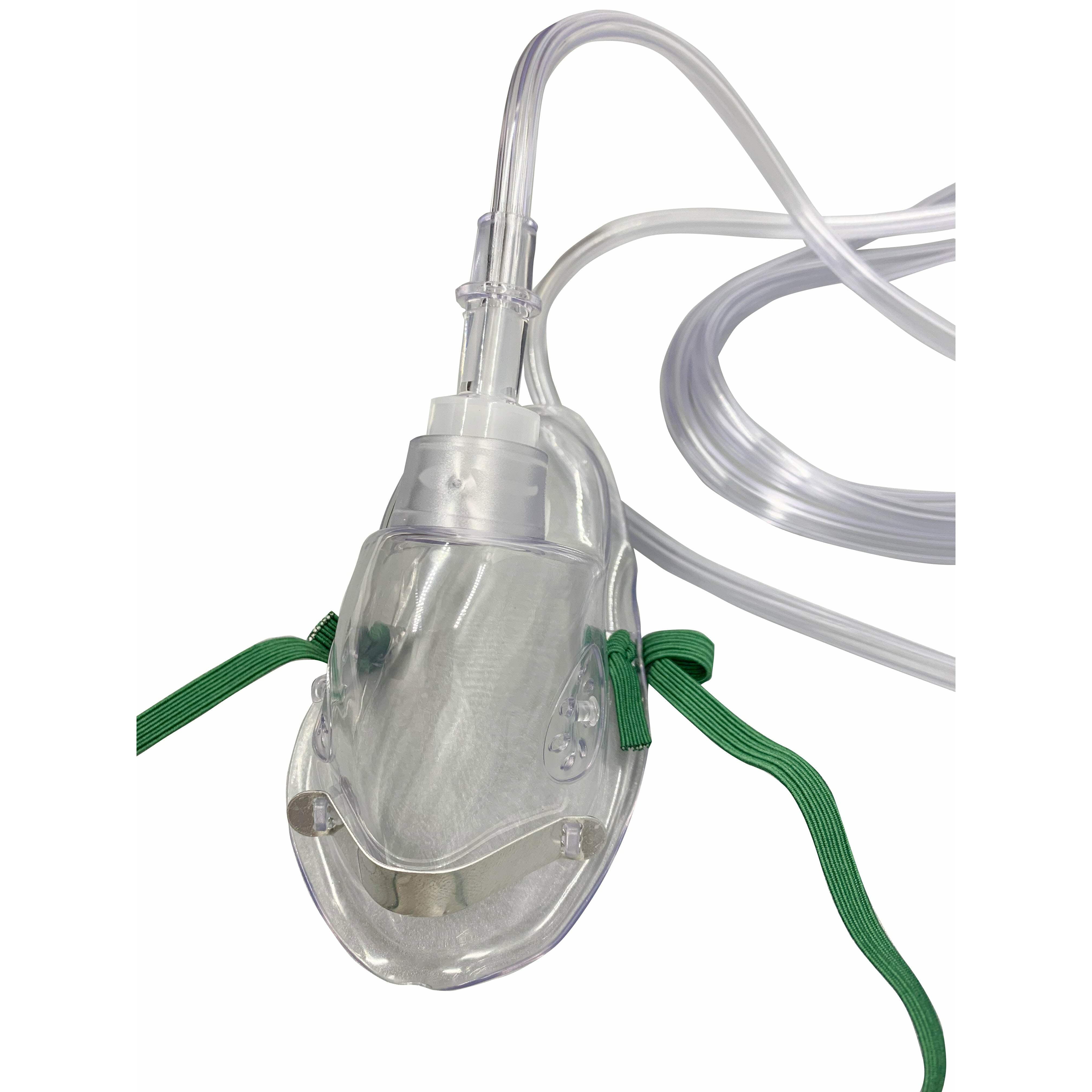 Endure Industries Oxygen Mask And Tubing, Elongated, Adult, Pack of 5