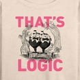 thumbnail image 3 of Alice In Wonderland - That's Logic - Women's Lightweight French Terry Long Sleeve Shirt, 3 of 5