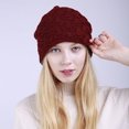 thumbnail image 2 of Gorro holgado cálido y grueso: gorro de punto de gran tamaño, gorro de invierno para hombres y mujeres, 2 of 8