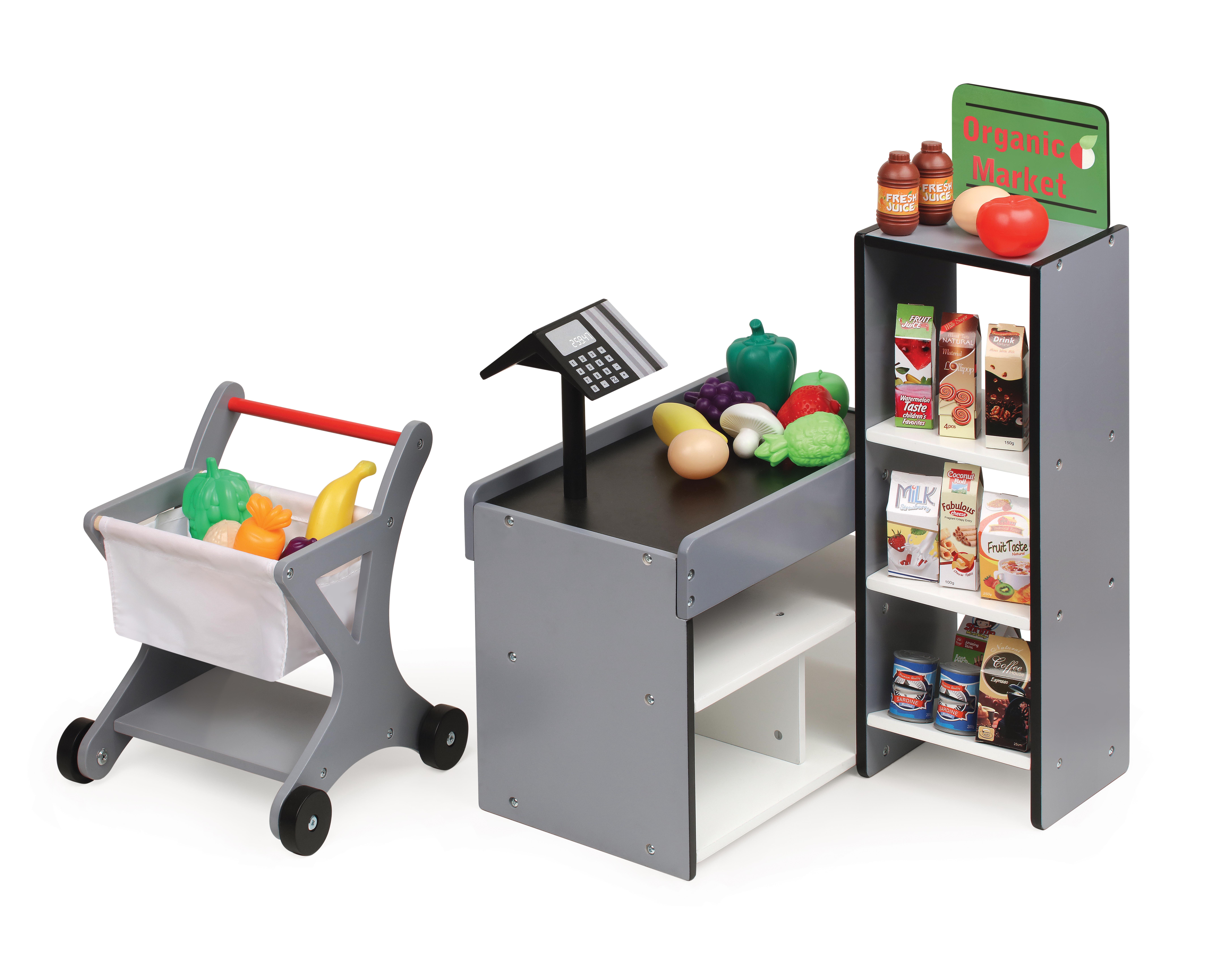 american girl doll shopping cart