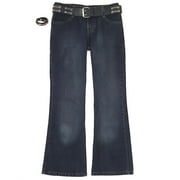 Riders - Girl's Totally Cool Belted Hipster Jeans