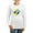 White, variant on CafePress - Save Ukraine Long Sleeve T Shirt - Women's Long Sleeve Graphic Casual T-Shirt