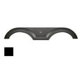 thumbnail image 1 of Icon Fender Skirt 14399 Tandem Axle; Fits Various Coachmen Brands Including Freedom Express; 76 Inch Length x 13 Inch Height; Black; ABS Plastic; Tandem, 1 of 2