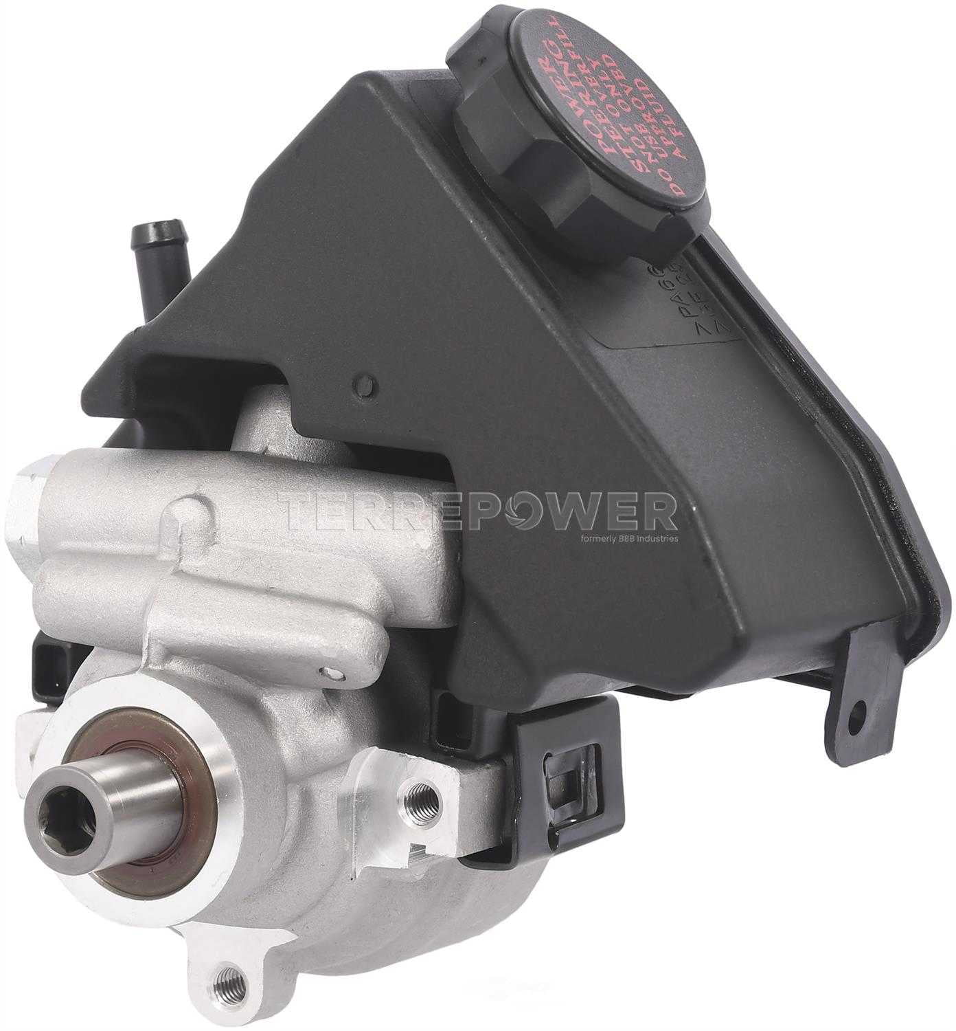 TERREPOWER formerly BBB Industries N734-70102 New Power Steering Pump